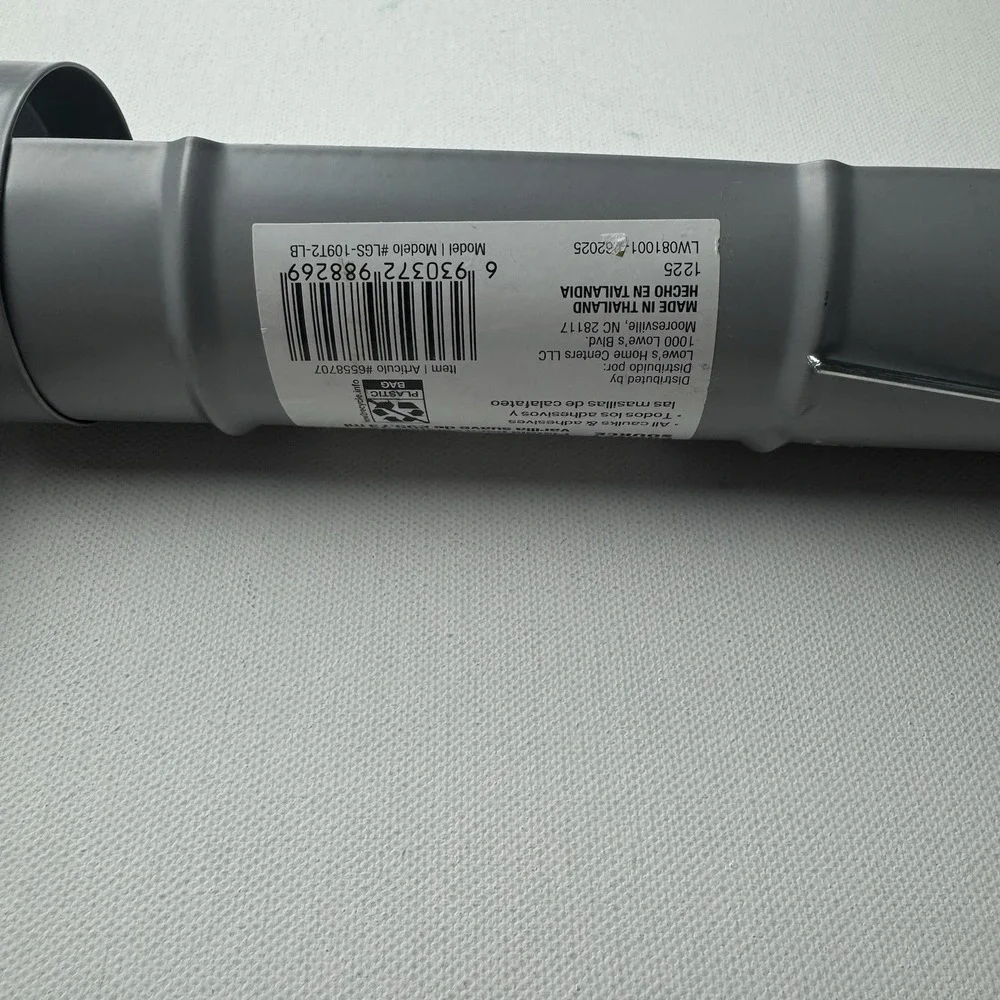 Project Source 10 oz Smooth Rod Caulk Gun Heavy Duty Manual #6558707